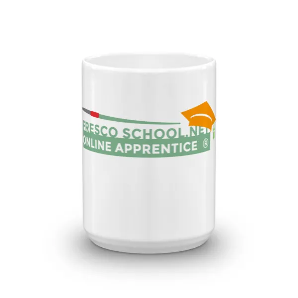 Fresco School OnLine Apprentice Logo Mug