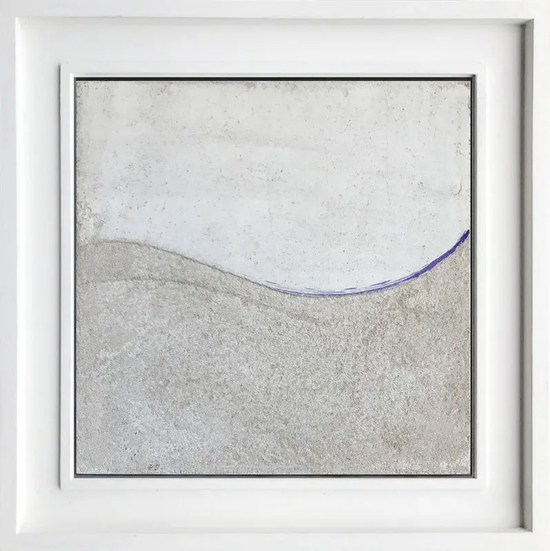 Purple Wave 121215 - Fresco Element - Buon Fresco Sgraffito
