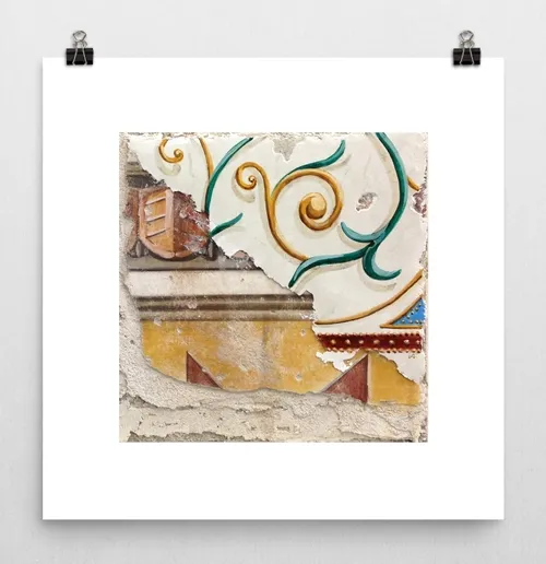 Fine Art Print of the Multi Layer Fresco 003