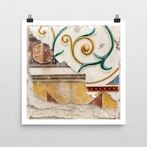 Fine Art Print of the Multi Layer Fresco 003